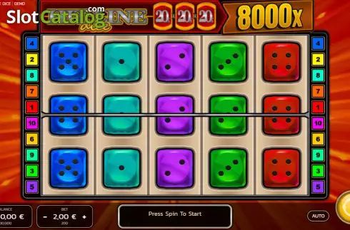 Скрин2. Hit Line Dice слот