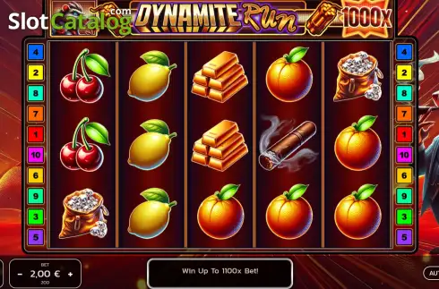 Скрин2. Dynamite Run слот