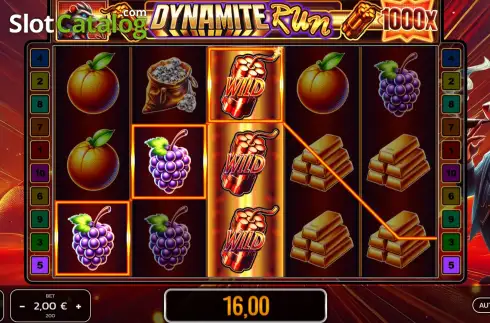 Скрин3. Dynamite Run слот