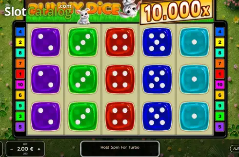 Скрин2. Bunny Dice слот