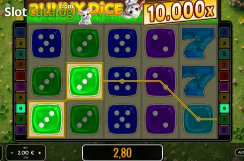 Скрин3. Bunny Dice слот