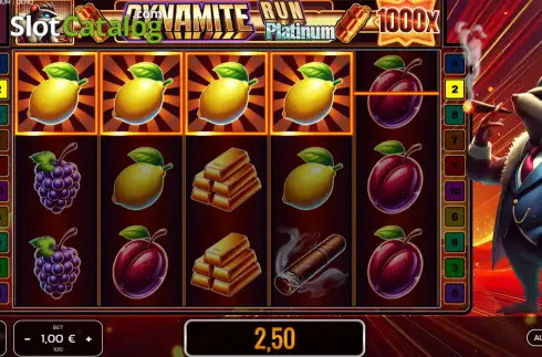 Скрин3. Dynamite Run Platinum слот