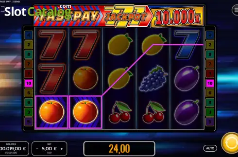 Скрин3. Fast Pay слот