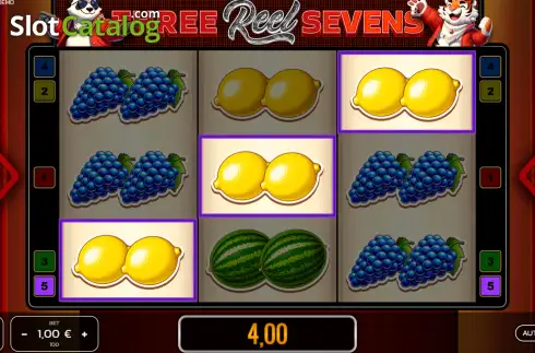 Скрин3. Three Reel Sevens слот