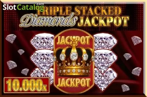 Triple Stacked Diamonds Jackpot логотип Triple Stacked Diamonds Jackpot логотип