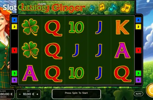 Скрин2. Lucky Ginger слот