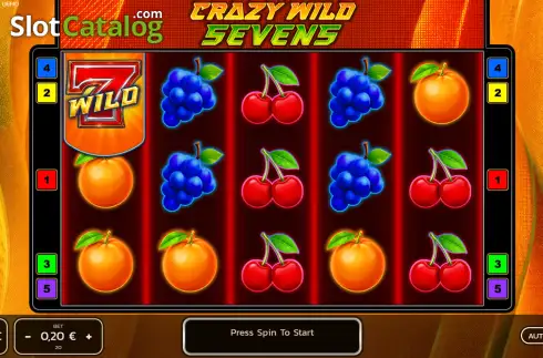 Скрин2. Crazy Wild Sevens слот