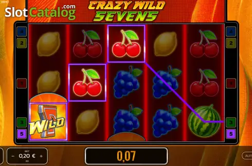 Скрин3. Crazy Wild Sevens слот