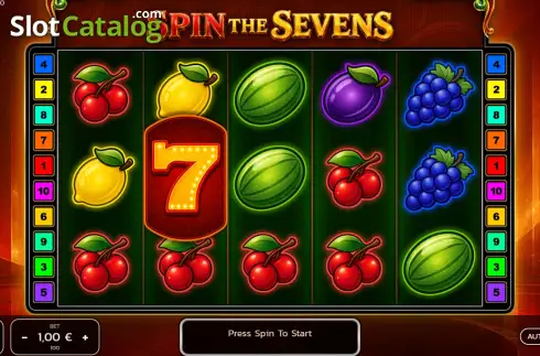 Скрин2. Spin The Sevens слот