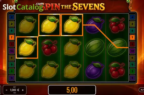 Скрин3. Spin The Sevens слот