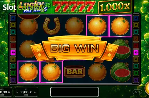 Скрин3. Lucky Pay Reels слот