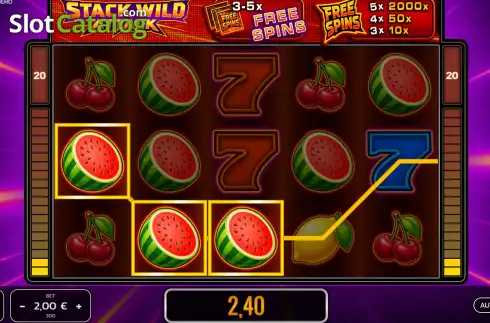 Скрин3. Stack Wild Attack слот