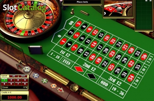 Скрин2. American Roulette (Tom Horn Gaming) слот