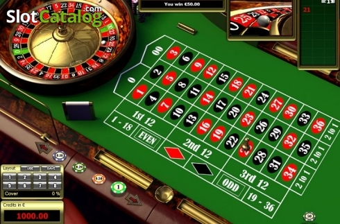 Скрин5. American Roulette (Tom Horn Gaming) слот
