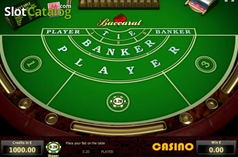 Скрин2. Baccarat (Tom Horn Gaming) слот