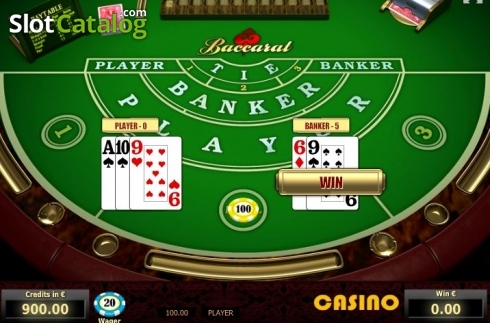 Скрин3. Baccarat (Tom Horn Gaming) слот