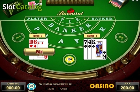 Скрин4. Baccarat (Tom Horn Gaming) слот