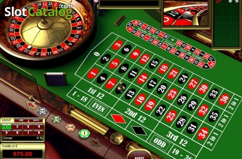 Скрин5. European Roulette (Tom Horn Gaming) слот