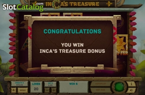 Скрин4. Inca's Treasure слот