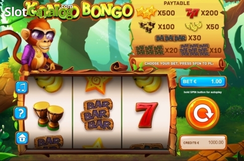 Скрин2. Kongo Bongo слот