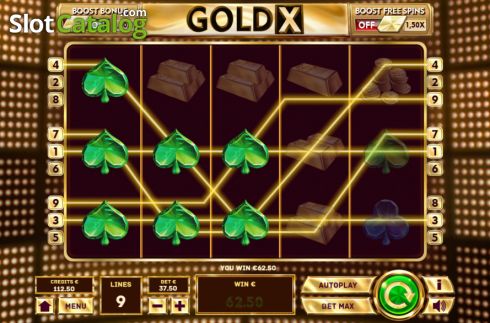 Скрин4. Gold X слот