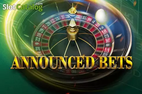 European Roulette Announced Bets логотип