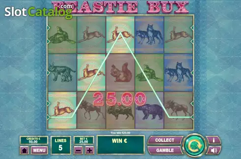 Скрин3. Beastie Bux слот