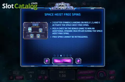 Скрин7. Spacejammers слот
