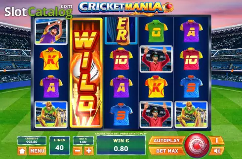Скрин3. Cricket Mania слот