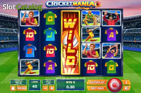 Скрин4. Cricket Mania слот