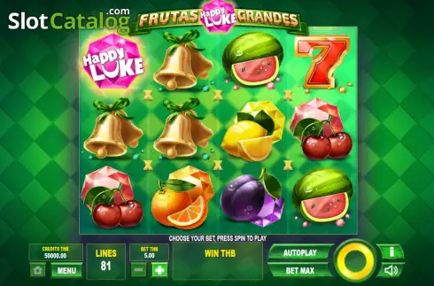 Скрин3. 81 Frutas Grandes HappyLuke слот