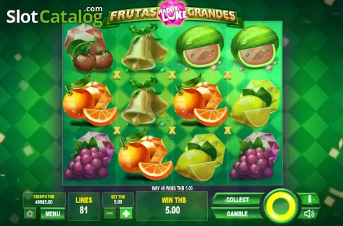 Скрин4. 81 Frutas Grandes HappyLuke слот