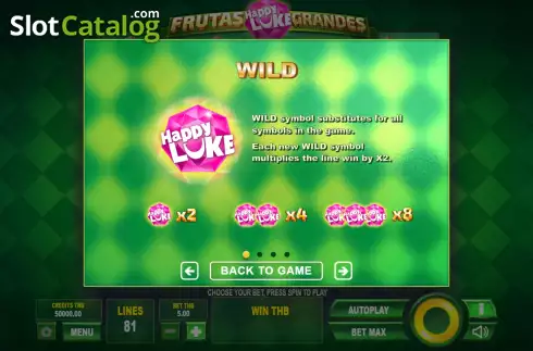 Скрин8. 81 Frutas Grandes HappyLuke слот