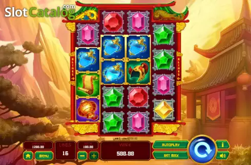 Скрин3. Dragon vs Phoenix слот