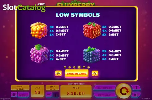 Скрин8. Fluxberry слот