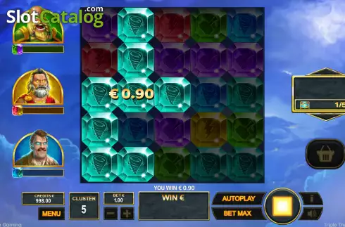 Скрин3. Triple Thunder слот
