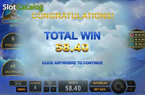 Скрин8. Triple Thunder слот