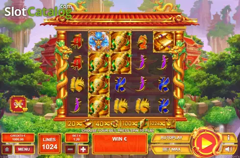 Скрин3. Wild Dragon's Fortune слот