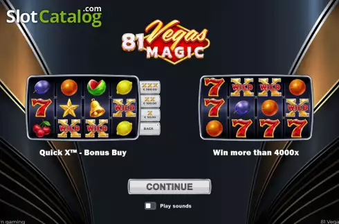 Скрин2. 81 Vegas Magic слот