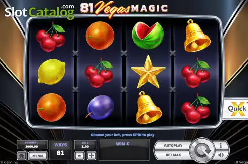 Скрин3. 81 Vegas Magic слот