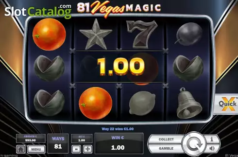 Скрин4. 81 Vegas Magic слот