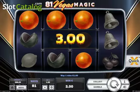 Скрин5. 81 Vegas Magic слот