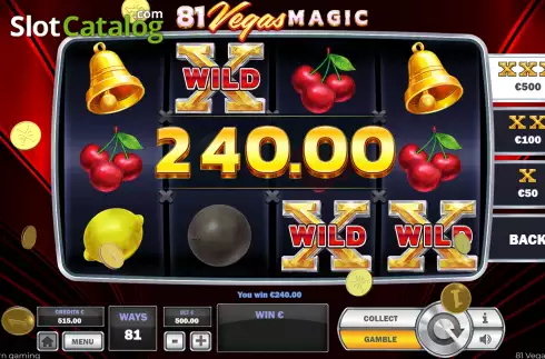Скрин9. 81 Vegas Magic слот