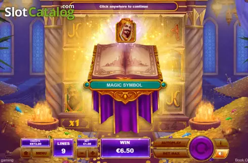 Скрин8. Book of Aladdin слот