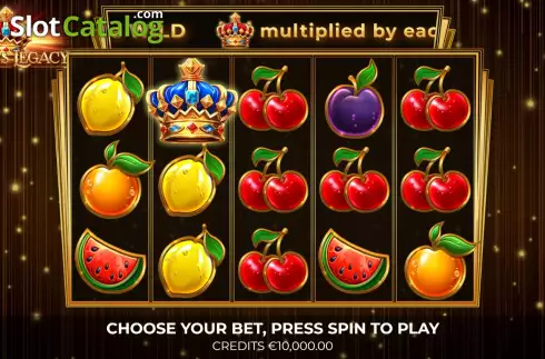 Скрин2. Crown's Legacy слот