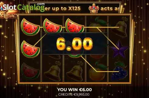 Скрин3. Crown's Legacy слот
