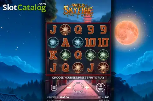 Скрин2. Wild Skyfire слот