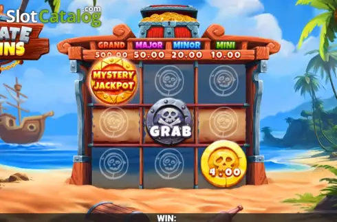 Скрин2. Pirate Coins слот