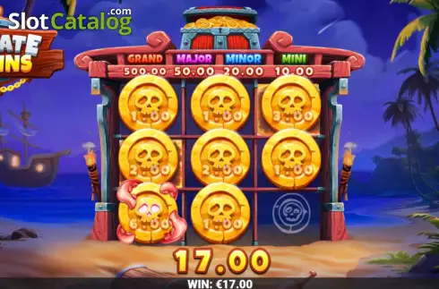 Скрин3. Pirate Coins слот