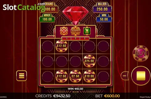Скрин3. Royal Ruby FeatureStorm слот